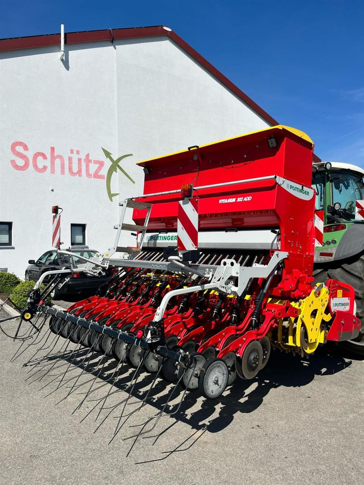 Pöttinger Vitasem 302 ADD + Pöttinger Lion 303.12 WG, TOP - Kombain-külvimasin: pilt 1 Pöttinger Vitasem 302 ADD + Pöttinger Lion 303.12 WG, TOP - Kombain-külvimasin: pilt 1