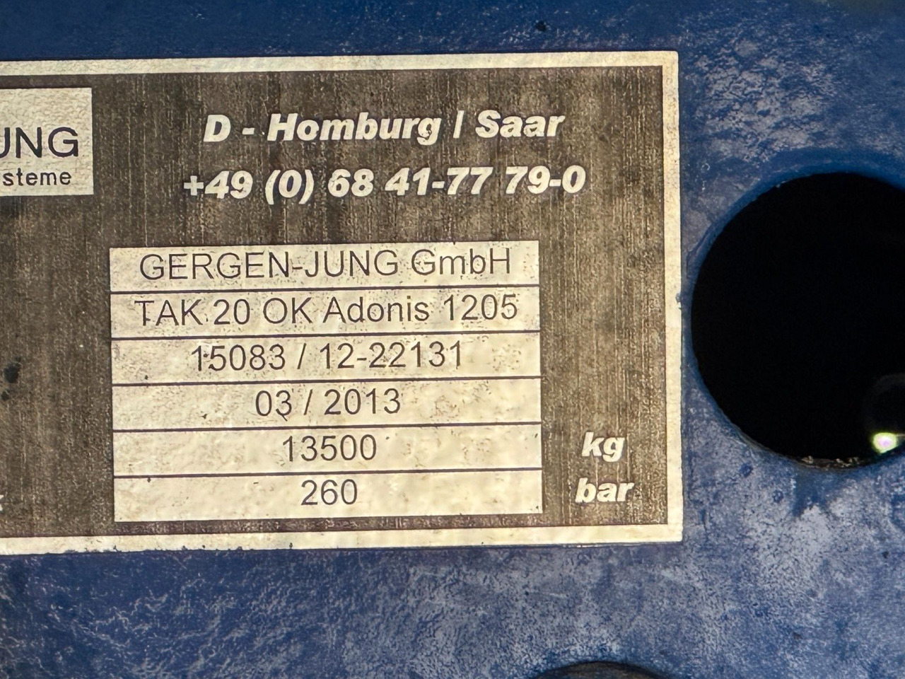 DAF XF 105.460 - Gergen Adonis TAK 20 ok 1205 - Kallurauto: pilt 4 DAF XF 105.460 - Gergen Adonis TAK 20 ok 1205 - Kallurauto: pilt 4