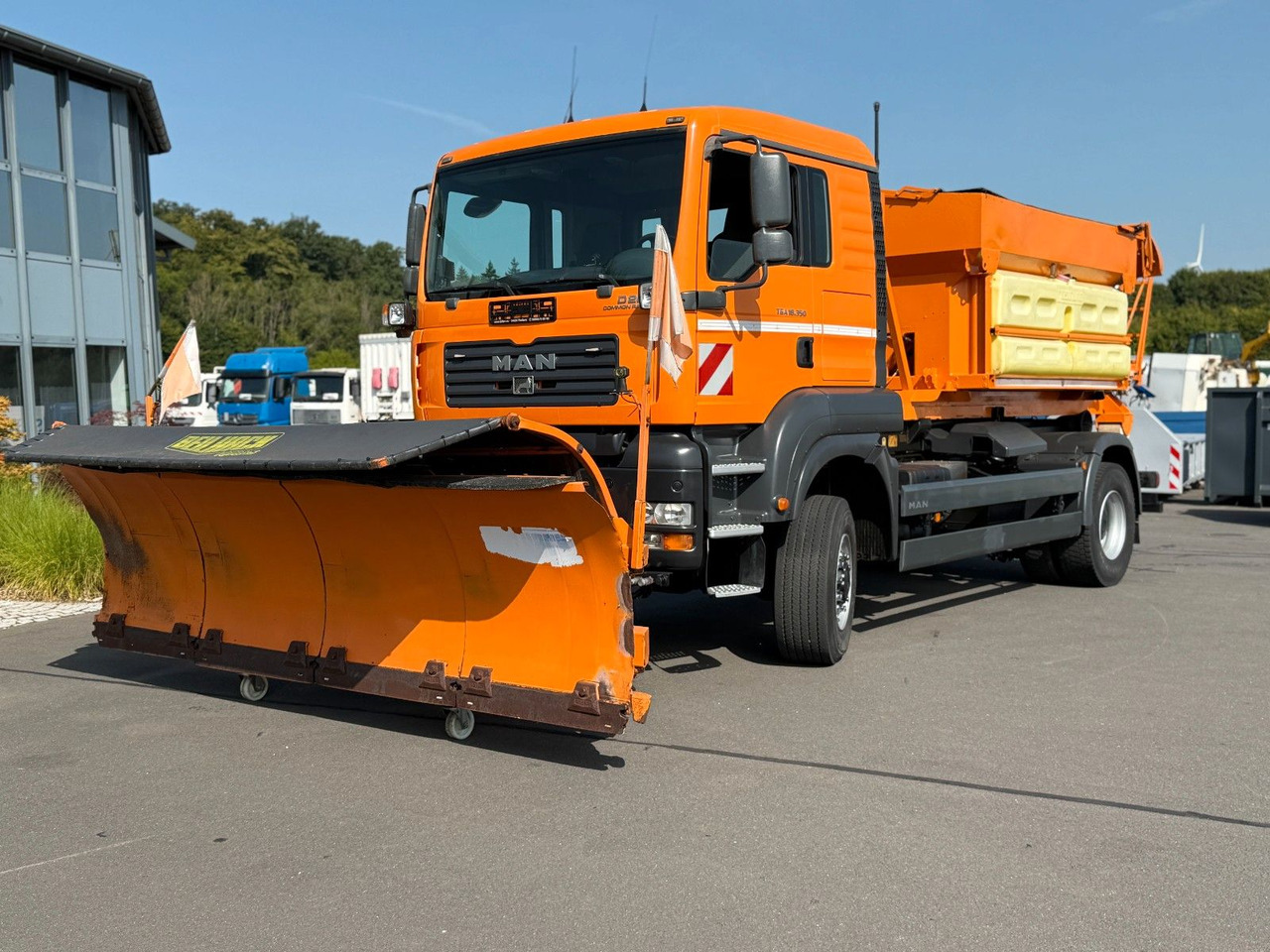 MAN TGA 18.350 4x4 Meiler Abroller RK 14.45 Winterd. - Konkstõstukiga veoauto: pilt 1 MAN TGA 18.350 4x4 Meiler Abroller RK 14.45 Winterd. - Konkstõstukiga veoauto: pilt 1