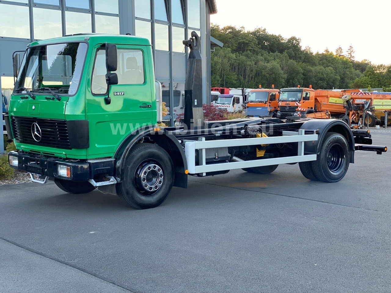Mercedes-Benz 1417 Abroller Tüv / H- Kennzeichen / Mercedes-Benz 1417 Abroller Tüv / H- Kennzeichen / - Konkstõstukiga veoauto: pilt 1 Mercedes-Benz 1417 Abroller Tüv / H- Kennzeichen / Mercedes-Benz 1417 Abroller Tüv / H- Kennzeichen / - Konkstõstukiga veoauto: pilt 1