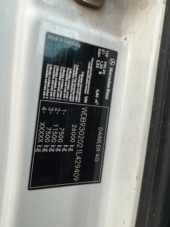 Mercedes-Benz Actros 2532 6x2 MP3 Faun Power Press 524 - Prügiauto: pilt 5 Mercedes-Benz Actros 2532 6x2 MP3 Faun Power Press 524 - Prügiauto: pilt 5