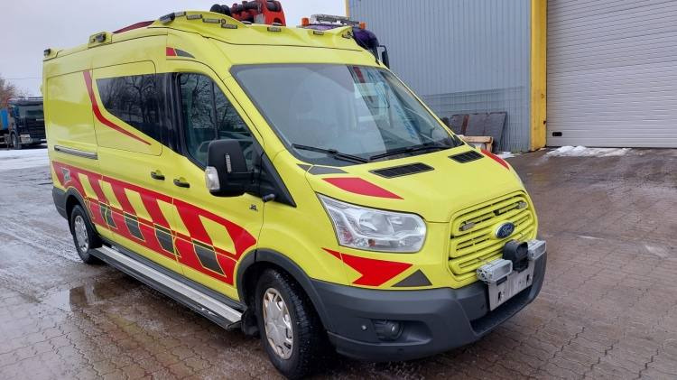 FORD TRANSIT 2,0TDI AMBULANCE KLIMA 1.2018 EURO 6, 3 UNITS - Kiirabiauto: pilt 1 FORD TRANSIT 2,0TDI AMBULANCE KLIMA 1.2018 EURO 6, 3 UNITS - Kiirabiauto: pilt 1