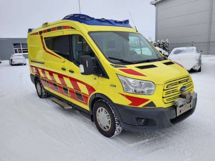 FORD TRANSIT 2,0TDI AMBULANCE KLIMA 4.2018 EURO 6, 3 UNITS - Kiirabiauto: pilt 1 FORD TRANSIT 2,0TDI AMBULANCE KLIMA 4.2018 EURO 6, 3 UNITS - Kiirabiauto: pilt 1