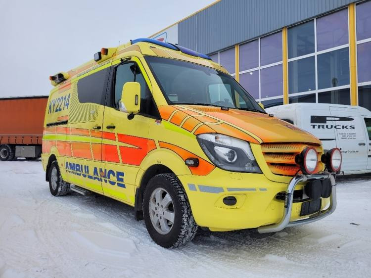 MERCEDES – BENZ SPRINTER 3.0D AMBULANCE (TAMLANS) KLIMA, 11.2016, EURO 6 - Kiirabiauto: pilt 1 MERCEDES – BENZ SPRINTER 3.0D AMBULANCE (TAMLANS) KLIMA, 11.2016, EURO 6 - Kiirabiauto: pilt 1