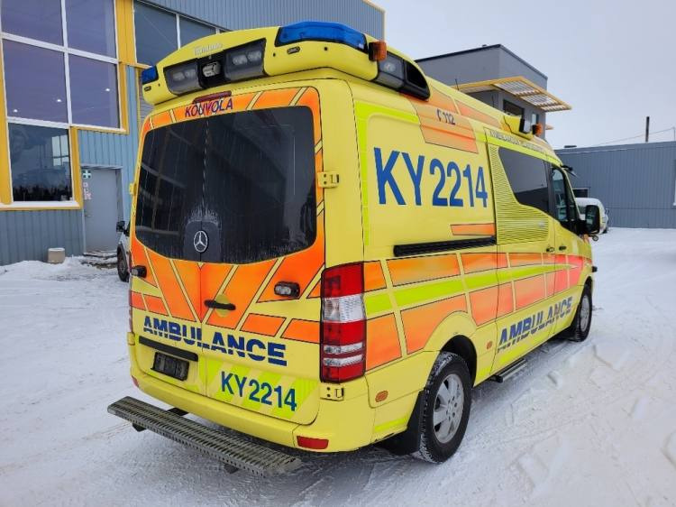 MERCEDES – BENZ SPRINTER 3.0D AMBULANCE (TAMLANS) KLIMA, 11.2016, EURO 6 - Kiirabiauto: pilt 4 MERCEDES – BENZ SPRINTER 3.0D AMBULANCE (TAMLANS) KLIMA, 11.2016, EURO 6 - Kiirabiauto: pilt 4