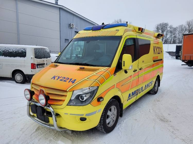 MERCEDES – BENZ SPRINTER 3.0D AMBULANCE (TAMLANS) KLIMA, 11.2016, EURO 6 - Kiirabiauto: pilt 2 MERCEDES – BENZ SPRINTER 3.0D AMBULANCE (TAMLANS) KLIMA, 11.2016, EURO 6 - Kiirabiauto: pilt 2