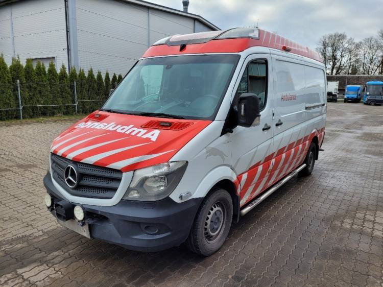 MERCEDES – BENZ SPRINTER 319 AMBULANCE (PROFILE) KLIMA, 6.2017, EURO 6 - Kiirabiauto: pilt 2 MERCEDES – BENZ SPRINTER 319 AMBULANCE (PROFILE) KLIMA, 6.2017, EURO 6 - Kiirabiauto: pilt 2