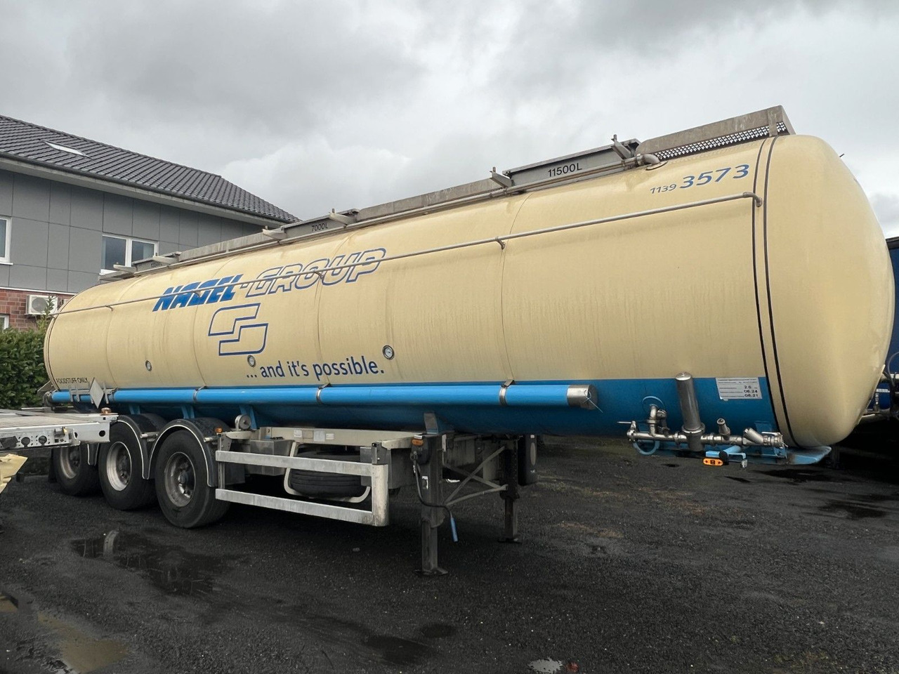 Lag 32.000 l Lebensmitteltank, 3 Kammern, ADR - Tsistern poolhaagis: pilt 2 Lag 32.000 l Lebensmitteltank, 3 Kammern, ADR - Tsistern poolhaagis: pilt 2