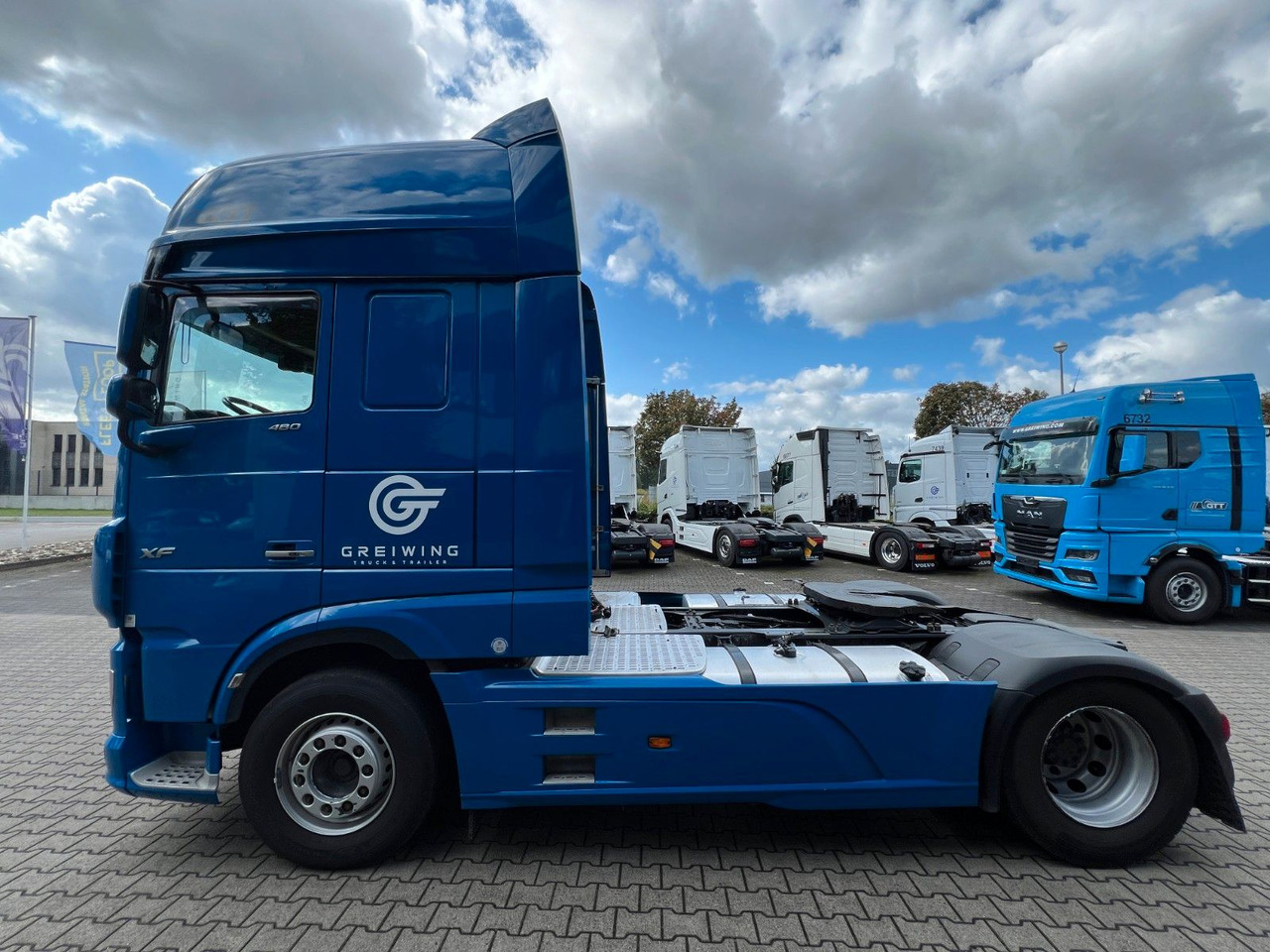 Sadulveok DAF XF 480 FT SSC, Retarder, Standklima: pilt 7