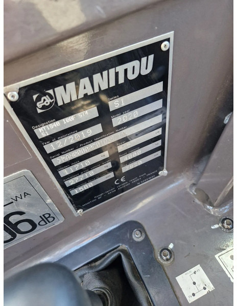 Teleskooplaadur Manitou MT1840 100P St4: pilt 8