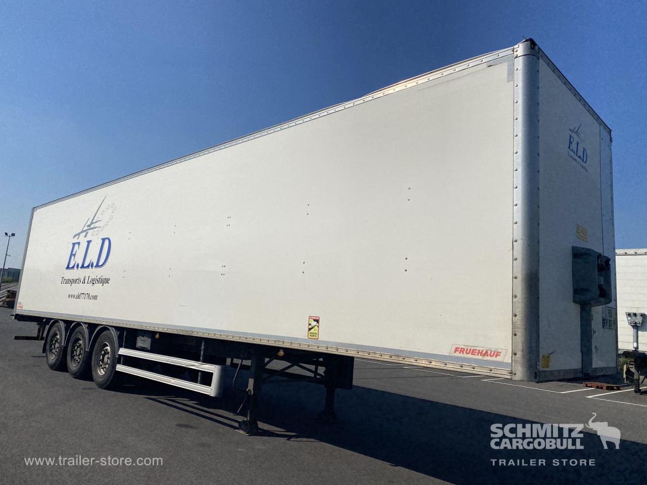 FRUEHAUF Dryfreight Standard - Furgoonpoolhaagis: pilt 1 FRUEHAUF Dryfreight Standard - Furgoonpoolhaagis: pilt 1