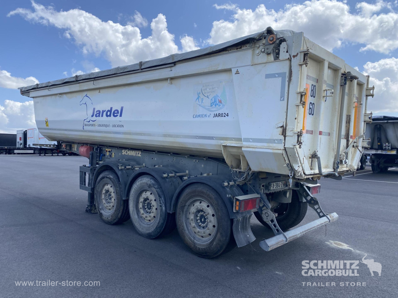 SCHMITZ Tipper Steel half pipe body 24m³ - Kallur-poolhaagis: pilt 5 SCHMITZ Tipper Steel half pipe body 24m³ - Kallur-poolhaagis: pilt 5
