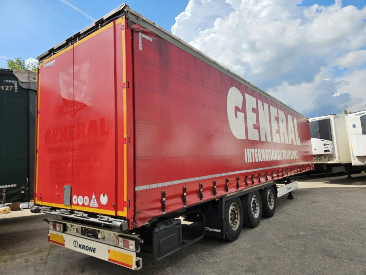 Krone SD XL Code, Lifting Axle A - Tentpoolhaagis: pilt 5 Krone SD XL Code, Lifting Axle A - Tentpoolhaagis: pilt 5