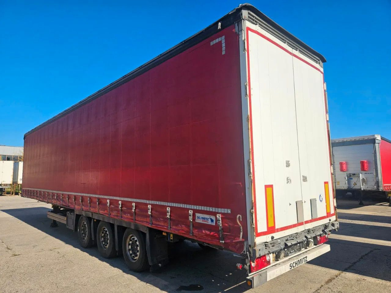Schmitz Cargobull SCB S3T Mega Side Walls, RSAB, Lift Axle A, 2 un - Poolhaagis: pilt 4 Schmitz Cargobull SCB S3T Mega Side Walls, RSAB, Lift Axle A, 2 un - Poolhaagis: pilt 4