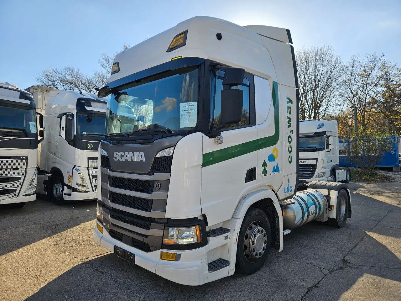 Scania R410 LNG, ADR, Big Navi, Camera - Sadulveok: pilt 1 Scania R410 LNG, ADR, Big Navi, Camera - Sadulveok: pilt 1