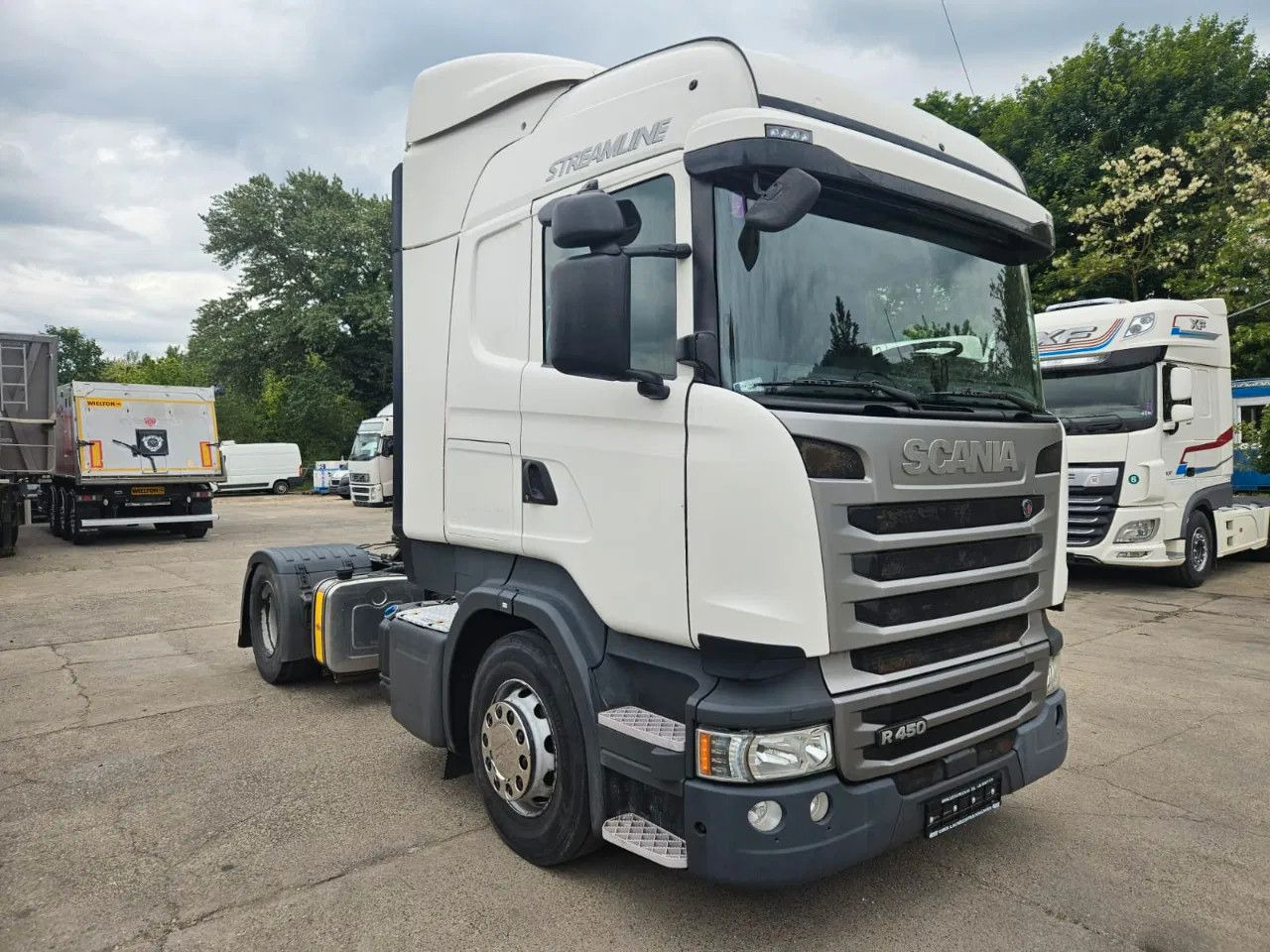 Scania R450 Hydraulics, HighLine, Standklima 2 units - Sadulveok: pilt 2 Scania R450 Hydraulics, HighLine, Standklima 2 units - Sadulveok: pilt 2