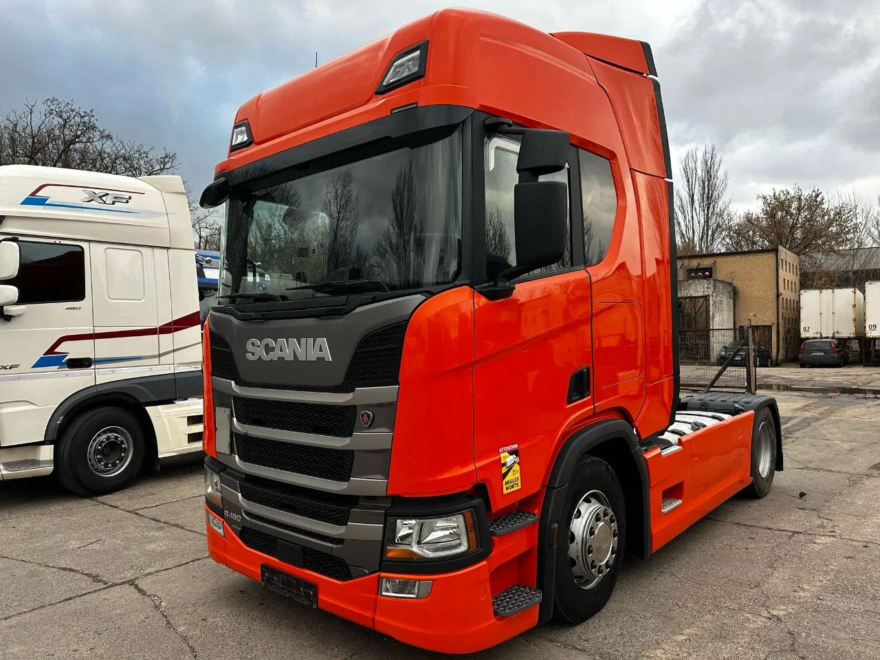 Scania R450 PTO, Standklima, Navi, Night protect - Sadulveok: pilt 1 Scania R450 PTO, Standklima, Navi, Night protect - Sadulveok: pilt 1