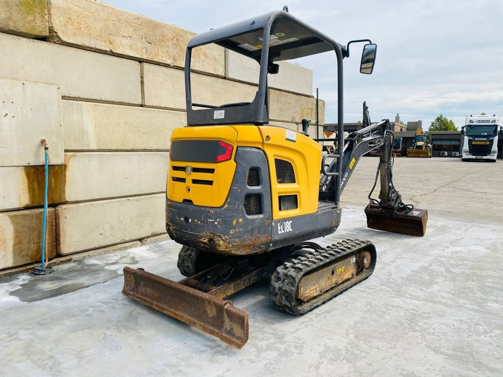 Volvo EC 18 C - Miniekskavaator: pilt 3 Volvo EC 18 C - Miniekskavaator: pilt 3