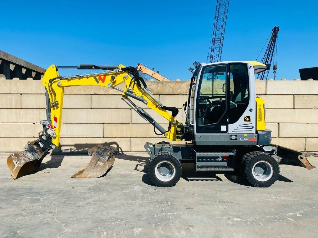 Wacker Neuson EW 65 - Ratastel ekskavaator: pilt 1 Wacker Neuson EW 65 - Ratastel ekskavaator: pilt 1