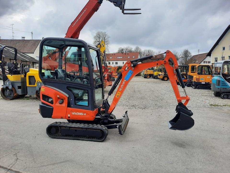 Minibagger Kubota KX 016 - 4 Kettenbagger - Miniekskavaator: pilt 3 Minibagger Kubota KX 016 - 4 Kettenbagger - Miniekskavaator: pilt 3
