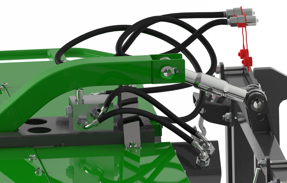 Talex Frontmähwerk Hydraulikantrieb Hoflader Radlader Teleskoplad - Niiduk: pilt 5 Talex Frontmähwerk Hydraulikantrieb Hoflader Radlader Teleskoplad - Niiduk: pilt 5