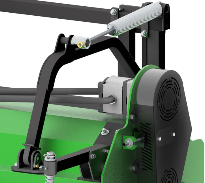 Talex Mulcher hydraulisch 1,50m für Hoflader Weidemann Kramer - Hooldusniiduk: pilt 4 Talex Mulcher hydraulisch 1,50m für Hoflader Weidemann Kramer - Hooldusniiduk: pilt 4