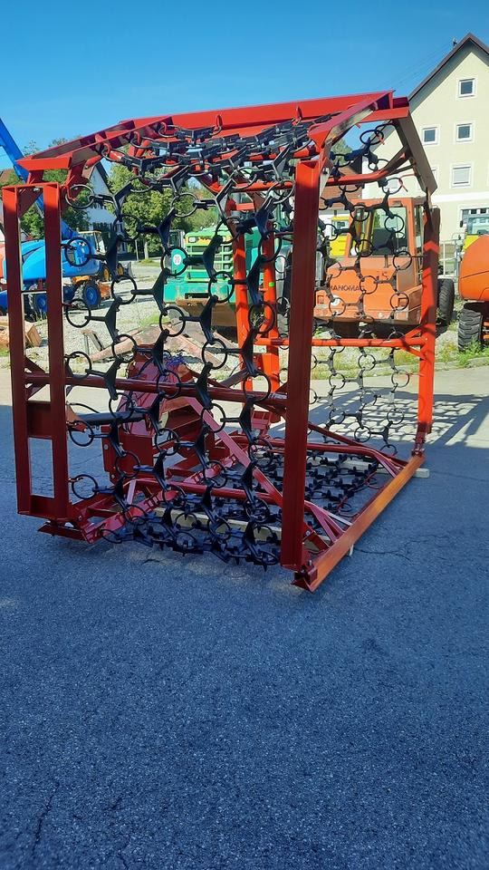 Wiesenegge 6 - 8m Wiesenstriegel Wiesenschleppe Schlepper - Kettäke: pilt 3 Wiesenegge 6 - 8m Wiesenstriegel Wiesenschleppe Schlepper - Kettäke: pilt 3