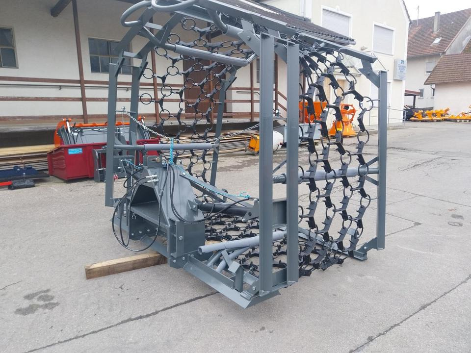 Wiesenegge 6 - 8m Wiesenstriegel Wiesenschleppe Schlepper - Kettäke: pilt 4 Wiesenegge 6 - 8m Wiesenstriegel Wiesenschleppe Schlepper - Kettäke: pilt 4