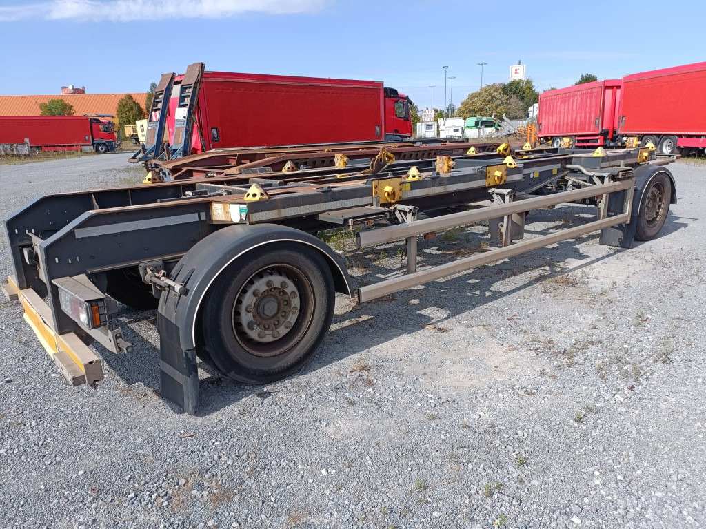 HUEFFERMANN Anhänger für Absetzmulden HMA 18.76 LS Containeranhänger - Konteinerveduk/ Tõstuk järelhaagis: pilt 1 HUEFFERMANN Anhänger für Absetzmulden HMA 18.76 LS Containeranhänger - Konteinerveduk/ Tõstuk järelhaagis: pilt 1