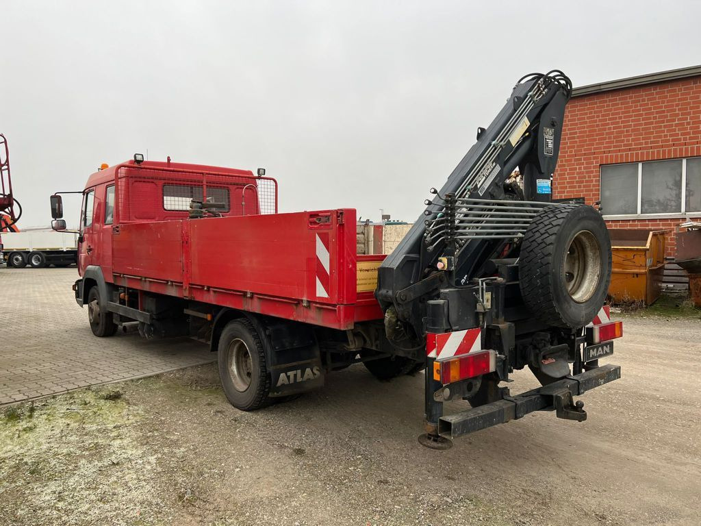 MAN LE 12.225 LC Pritsche Heckkran 6 Zylinder Doka T - Kraanaga veoauto, Madelveok/ Platvormveok: pilt 4 MAN LE 12.225 LC Pritsche Heckkran 6 Zylinder Doka T - Kraanaga veoauto, Madelveok/ Platvormveok: pilt 4