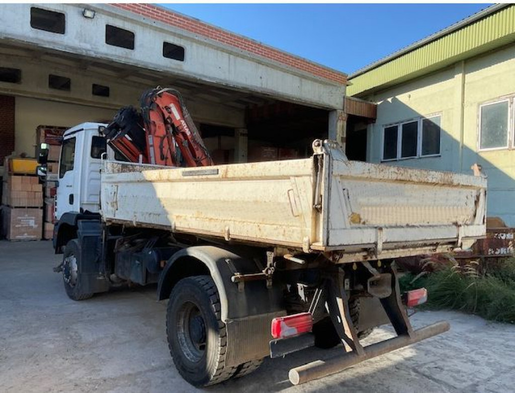 MAN TG-M 18.290 4x4 BB 2-Achs Allradkipper Kran Atlas 105+Funk - Kallurauto, Kraanaga veoauto: pilt 3 MAN TG-M 18.290 4x4 BB 2-Achs Allradkipper Kran Atlas 105+Funk - Kallurauto, Kraanaga veoauto: pilt 3