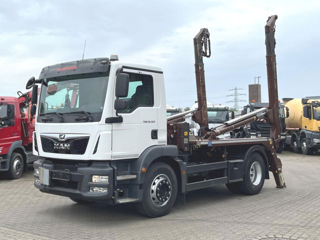 MAN TG-M 18.320 4x2 Absetzkipper Meiller, Funk - Nöörtõstukiga veoauto: pilt 1 MAN TG-M 18.320 4x2 Absetzkipper Meiller, Funk - Nöörtõstukiga veoauto: pilt 1