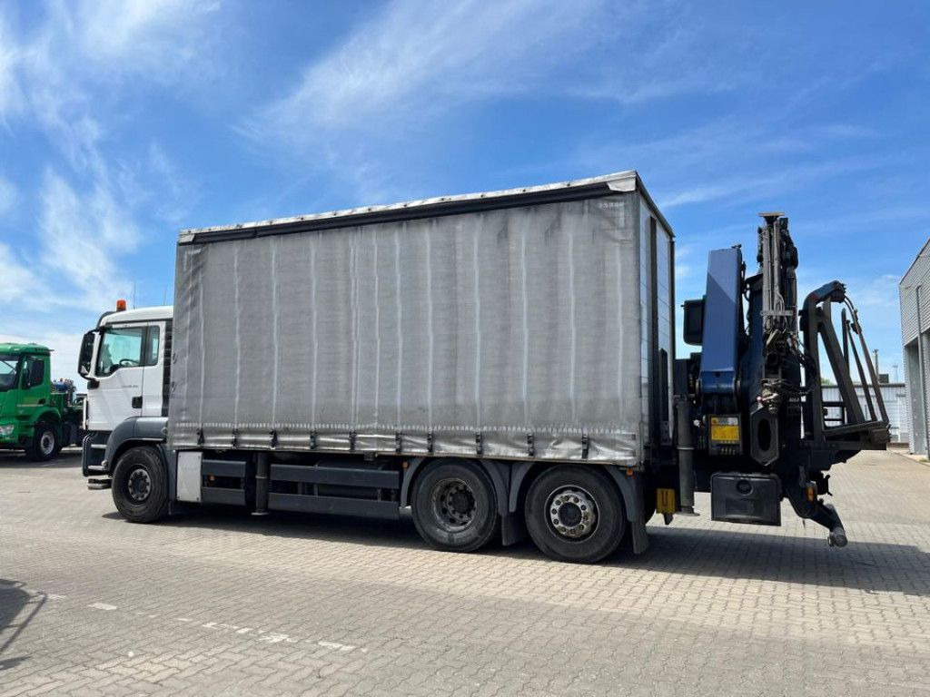 MAN TG-S 26.360 6x2-2LL Pritsche Heckkran 34m/to, Ji - Kraanaga veoauto: pilt 4 MAN TG-S 26.360 6x2-2LL Pritsche Heckkran 34m/to, Ji - Kraanaga veoauto: pilt 4
