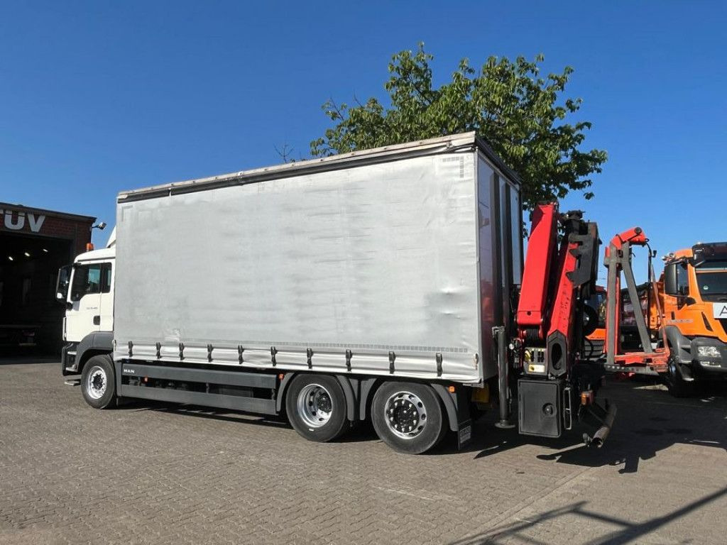 MAN TG-S 26.400 6x2-2 BL Pritsche Heckkran 5xhydr.Au - Madelveok/ Platvormveok, Kraanaga veoauto: pilt 3 MAN TG-S 26.400 6x2-2 BL Pritsche Heckkran 5xhydr.Au - Madelveok/ Platvormveok, Kraanaga veoauto: pilt 3