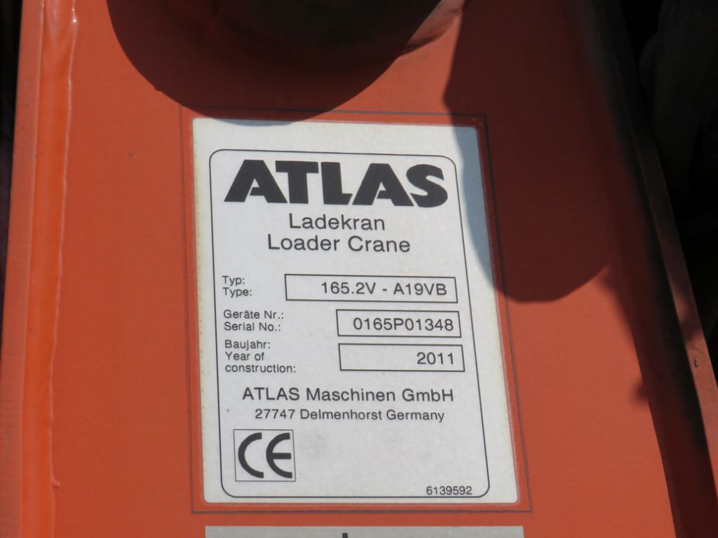 MAN TG-S 26.400 6x2-2 BL Pritsche Heckkran Atlas 165.2 - Madelveok/ Platvormveok, Kraanaga veoauto: pilt 3 MAN TG-S 26.400 6x2-2 BL Pritsche Heckkran Atlas 165.2 - Madelveok/ Platvormveok, Kraanaga veoauto: pilt 3