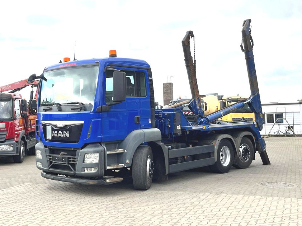 MAN TG-S 26.400 6x2 BL Absetzkipper Meiller Funk - Nöörtõstukiga veoauto: pilt 1 MAN TG-S 26.400 6x2 BL Absetzkipper Meiller Funk - Nöörtõstukiga veoauto: pilt 1
