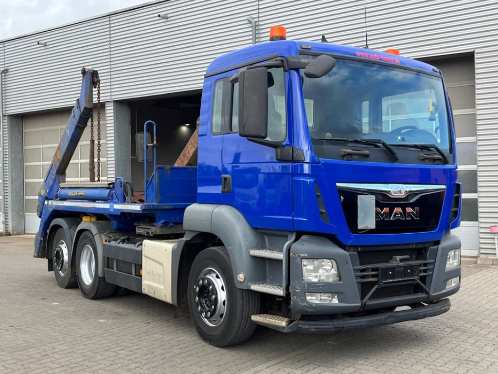 MAN TG-S 26.400 6x2 BL Absetzkipper Meiller Funk - Nöörtõstukiga veoauto: pilt 4 MAN TG-S 26.400 6x2 BL Absetzkipper Meiller Funk - Nöörtõstukiga veoauto: pilt 4