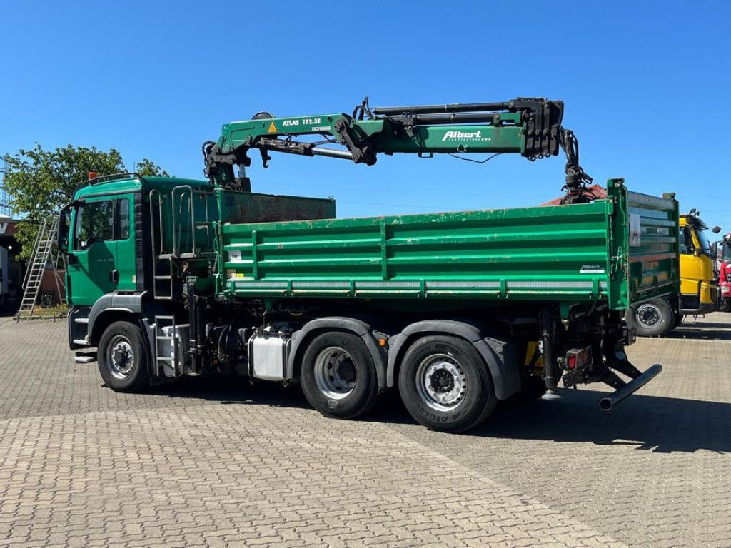 MAN TG-S 28.480 6x4H-4 BL 3-Achs Kipper Kran Funk Li - Kallurauto, Kraanaga veoauto: pilt 4 MAN TG-S 28.480 6x4H-4 BL 3-Achs Kipper Kran Funk Li - Kallurauto, Kraanaga veoauto: pilt 4