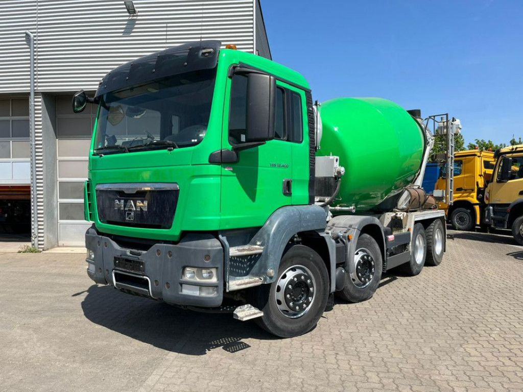 MAN TG-S 32.400 8x4 BB Betonmischer Stetter 9m³ deut - Autobetoonisegisti: pilt 1 MAN TG-S 32.400 8x4 BB Betonmischer Stetter 9m³ deut - Autobetoonisegisti: pilt 1