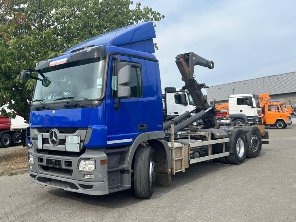 MERCEDES-BENZ Actros 2541 L6x2 Abrollkipper Meiller Schub Knick - Konkstõstukiga veoauto: pilt 1 MERCEDES-BENZ Actros 2541 L6x2 Abrollkipper Meiller Schub Knick - Konkstõstukiga veoauto: pilt 1
