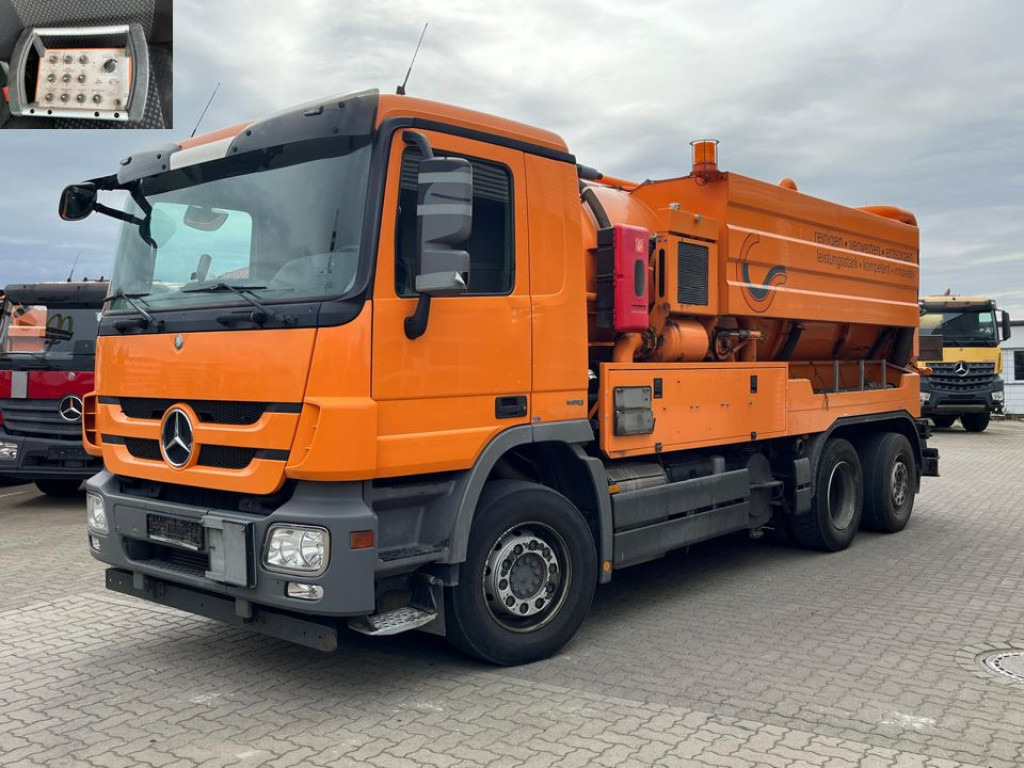 MERCEDES-BENZ Actros 2546 L 6x2 Saug + Spülwagen super Zustand ADR - Vaakumveok: pilt 1 MERCEDES-BENZ Actros 2546 L 6x2 Saug + Spülwagen super Zustand ADR - Vaakumveok: pilt 1