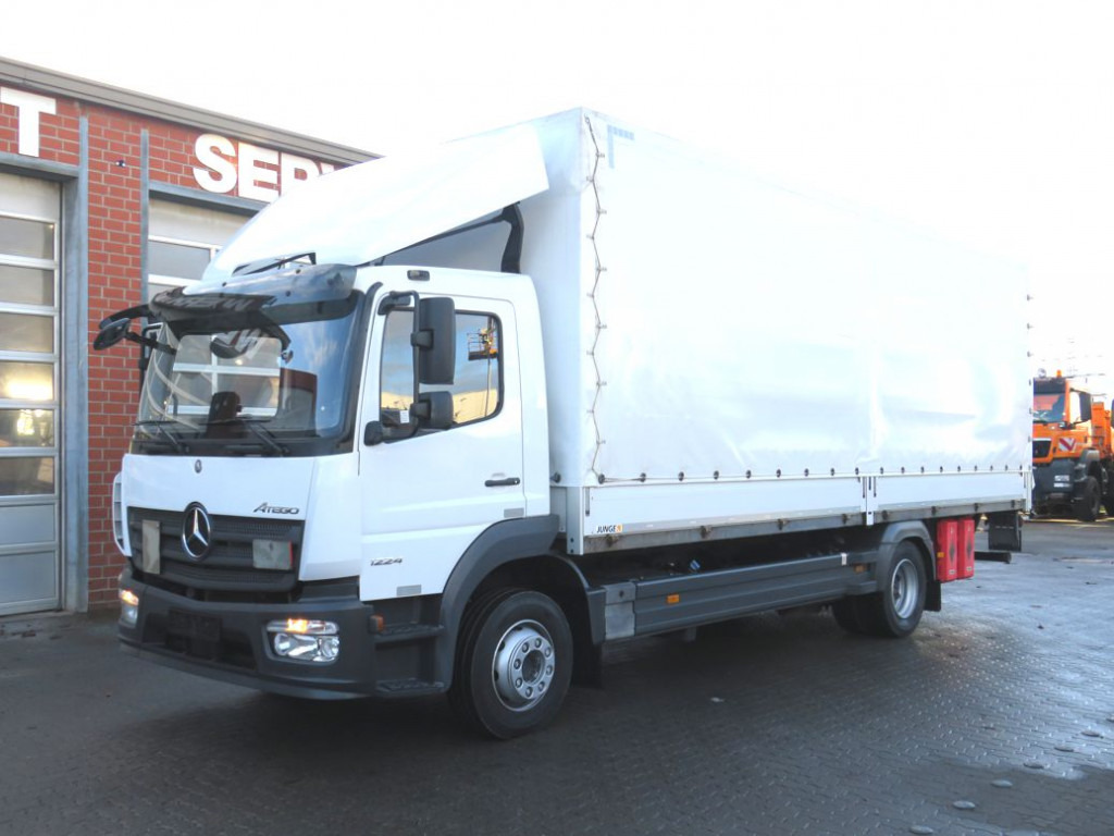MERCEDES-BENZ Atego 1224 L Pritsche LBW LBW 1.5to - Tent veoauto: pilt 1 MERCEDES-BENZ Atego 1224 L Pritsche LBW LBW 1.5to - Tent veoauto: pilt 1
