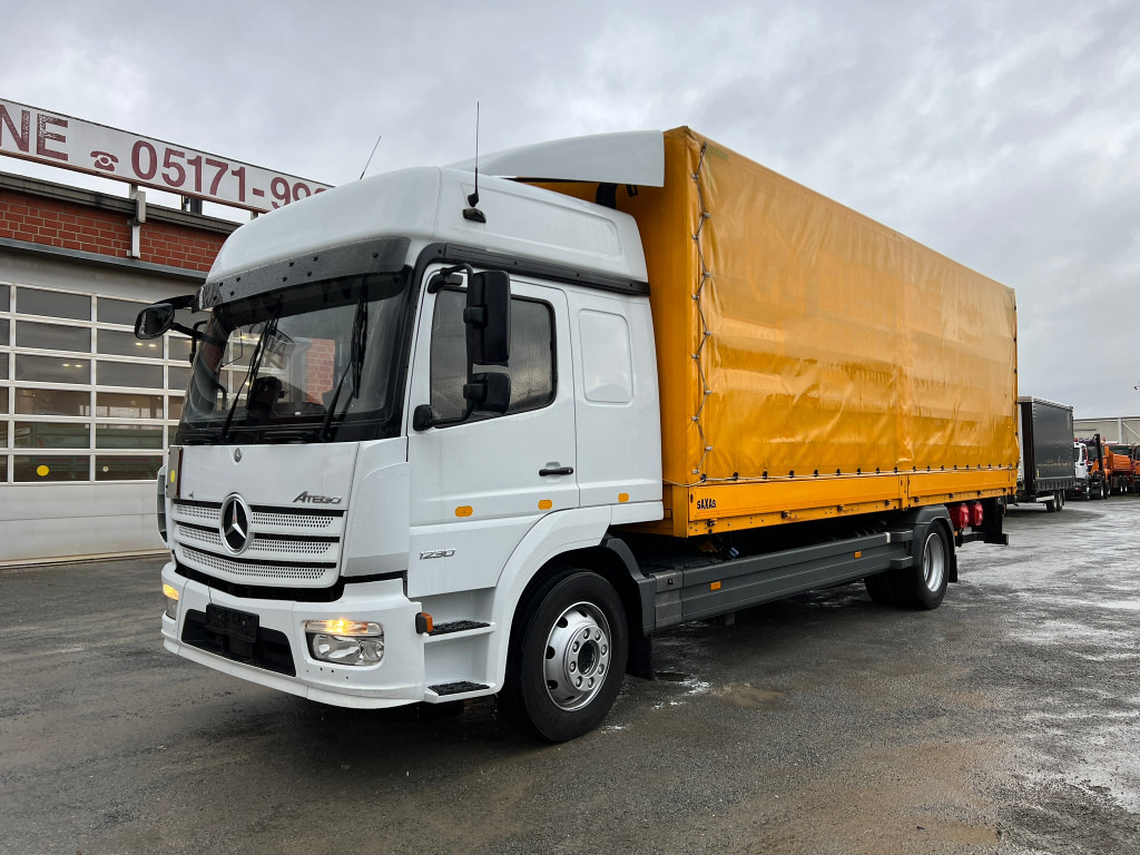 MERCEDES-BENZ Atego 1230 L Pritsche LBW Lg.Fhs Hochd. 7,2m+LBW - Tent veoauto: pilt 1 MERCEDES-BENZ Atego 1230 L Pritsche LBW Lg.Fhs Hochd. 7,2m+LBW - Tent veoauto: pilt 1