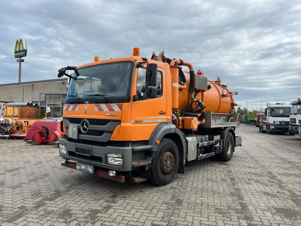 MERCEDES-BENZ Axor 1833 L Saug + Spülwagen Tollense - Vaakumveok: pilt 1 MERCEDES-BENZ Axor 1833 L Saug + Spülwagen Tollense - Vaakumveok: pilt 1