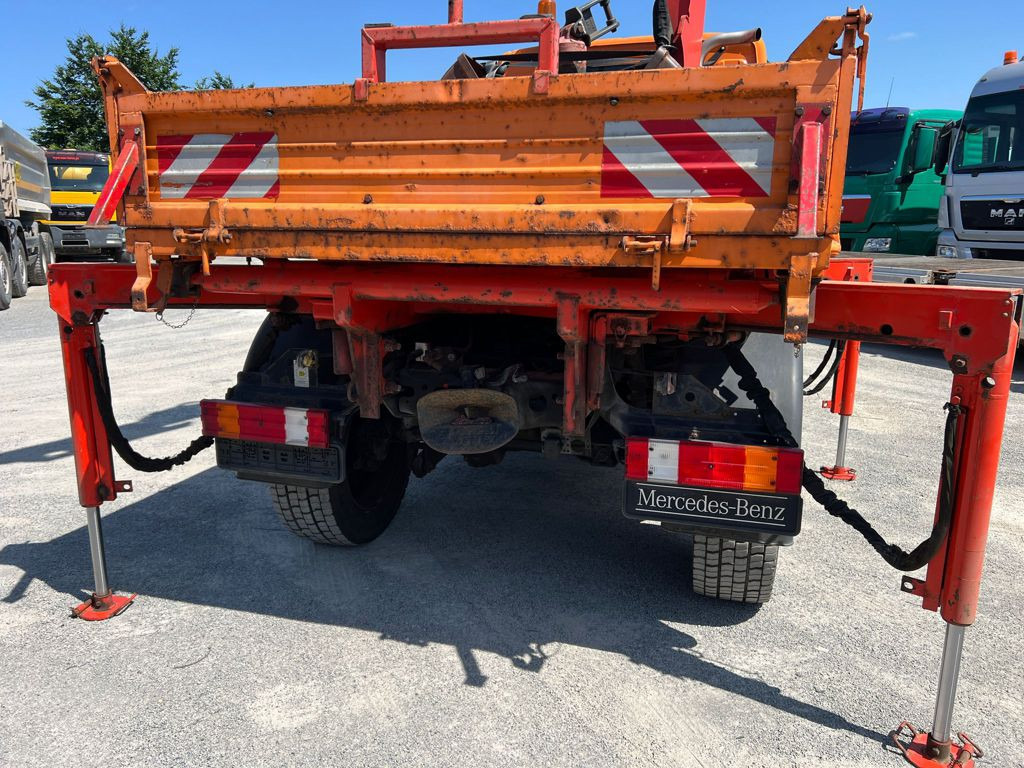 MERCEDES-BENZ Unimog U20 2-Achs Allradkipper Kran Palfinger Kran - Kallurauto, Kraanaga veoauto: pilt 3 MERCEDES-BENZ Unimog U20 2-Achs Allradkipper Kran Palfinger Kran - Kallurauto, Kraanaga veoauto: pilt 3