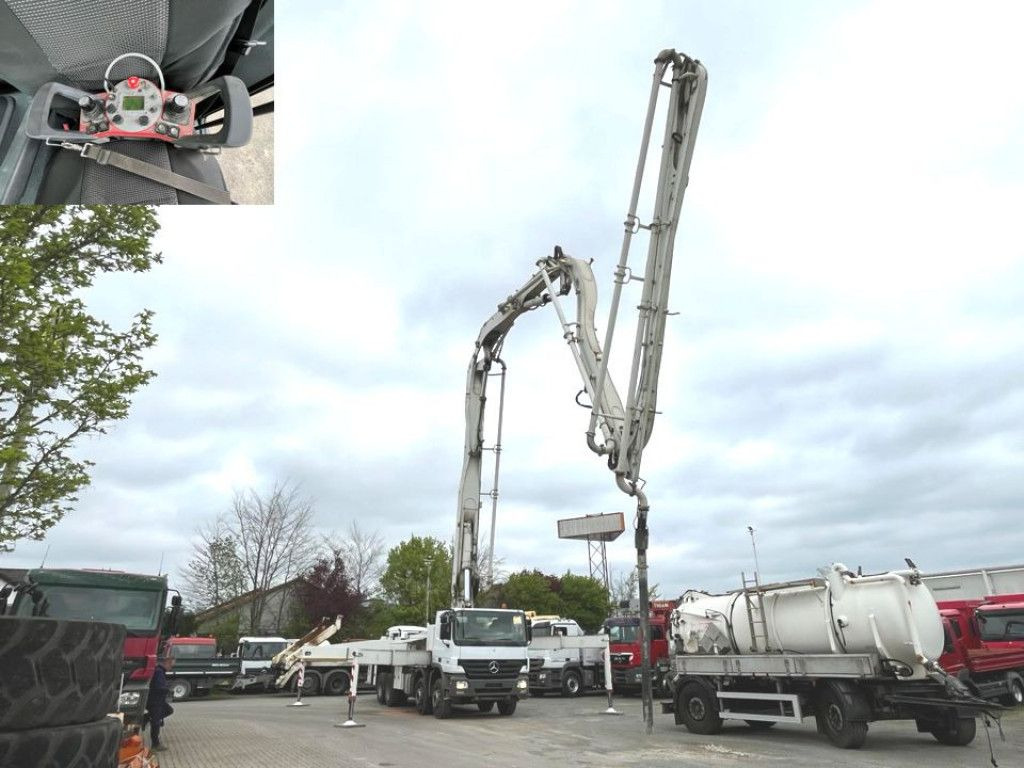 Mercedes-Benz Actros 3241 B 8x4 Betonpumpe Putzmeister 42m - Betoonipump: pilt 1 Mercedes-Benz Actros 3241 B 8x4 Betonpumpe Putzmeister 42m - Betoonipump: pilt 1