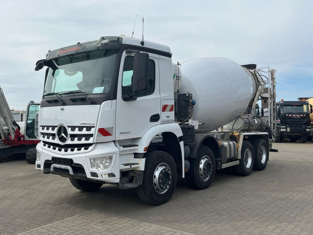 Mercedes-Benz Arocs 3240 B 8x4 Betonmischer Deutsch Top AP Ach - Autobetoonisegisti: pilt 1 Mercedes-Benz Arocs 3240 B 8x4 Betonmischer Deutsch Top AP Ach - Autobetoonisegisti: pilt 1