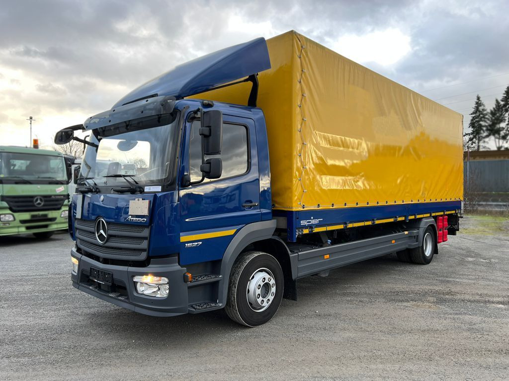 Mercedes-Benz Atego 1527 L Pritsche LBW LBW 1.5 to - Tent veoauto: pilt 1 Mercedes-Benz Atego 1527 L Pritsche LBW LBW 1.5 to - Tent veoauto: pilt 1