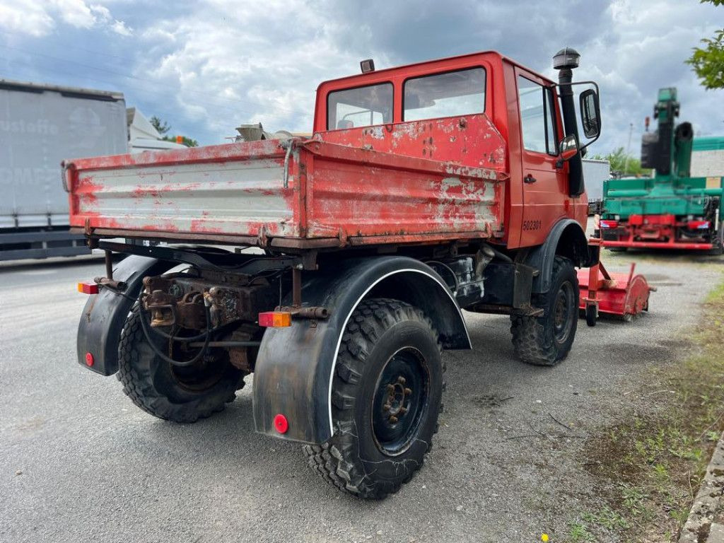 Mercedes-Benz Unimog U 424 2-Achs Allradkipper Front+Heckhydra - Kallurauto: pilt 3 Mercedes-Benz Unimog U 424 2-Achs Allradkipper Front+Heckhydra - Kallurauto: pilt 3