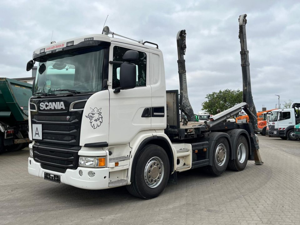 SCANIA (S) G 440 6x2 Absetzkipper Gergen+Funk - Nöörtõstukiga veoauto: pilt 1 SCANIA (S) G 440 6x2 Absetzkipper Gergen+Funk - Nöörtõstukiga veoauto: pilt 1